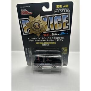 Racing Champions Police USA 1987 Buick Grand National DARE Car FAST SHIPPING